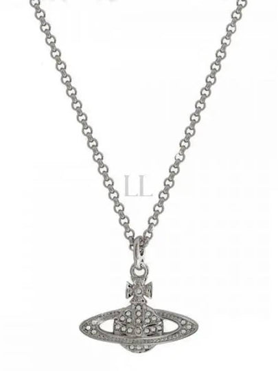 Mini Bas Relief Pendant Necklace Silver - VIVIENNE WESTWOOD - BALAAN 2