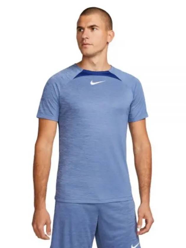 Men's Dri-Fit Academy Short-Sleeve T-Shirt Blue - NIKE - BALAAN 2