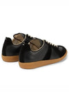 Replica Calfskin Low Top Sneakers Black - MAISON MARGIELA - BALAAN 3