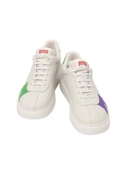 Twins Non Dyed Leather Low Top Sneakers White - CAMPER - BALAAN 2