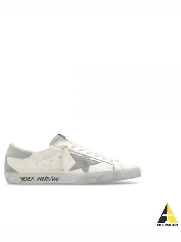 Super Star Suede Leather Low Top Sneaker White - GOLDEN GOOSE - BALAAN 2