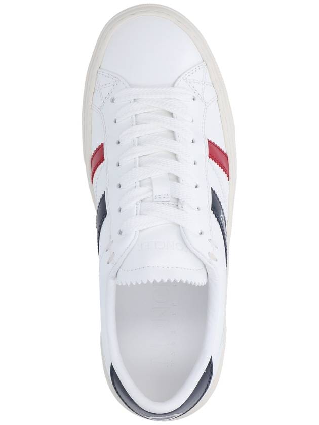 Monaco M Low-Top Sneakers Optical White - MONCLER - BALAAN 6