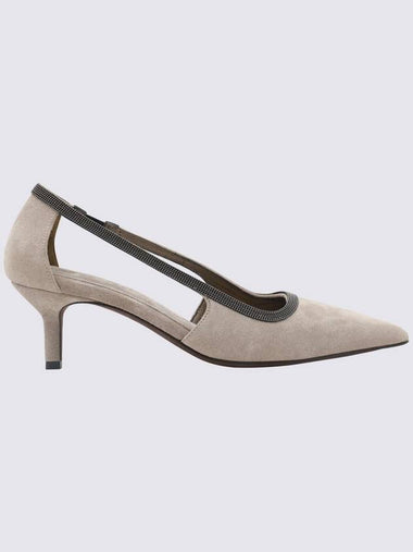 Brunello Cucinelli Light Beige Pumps - BRUNELLO CUCINELLI - BALAAN 1