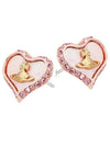 Petra Stud Earrings Rose Pink - VIVIENNE WESTWOOD - BALAAN 2