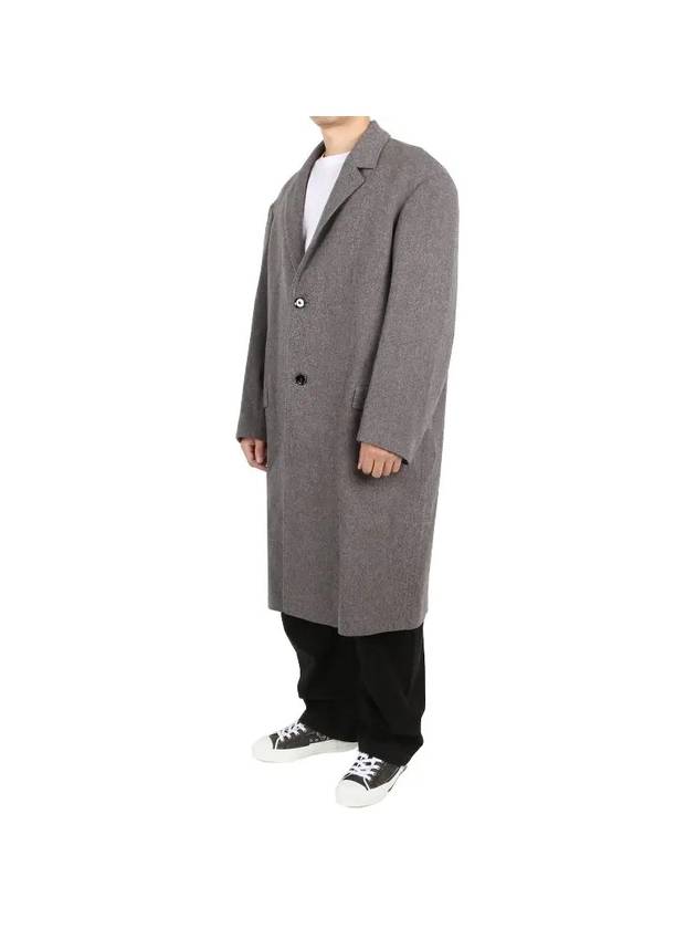 Felt Wool Single Coat Grey - LEMAIRE - BALAAN 2