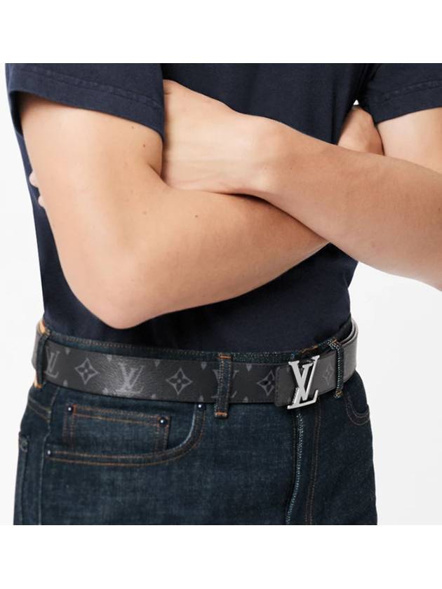 LV Reversible Leather Belt Black - LOUIS VUITTON - BALAAN 7