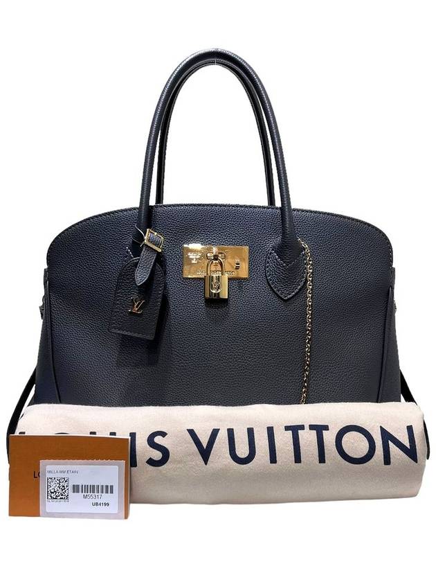 Women s M55317 Mila MM Etan Beau Noirge Tote Bag Shoulder Strap 2WAY - LOUIS VUITTON - BALAAN 10