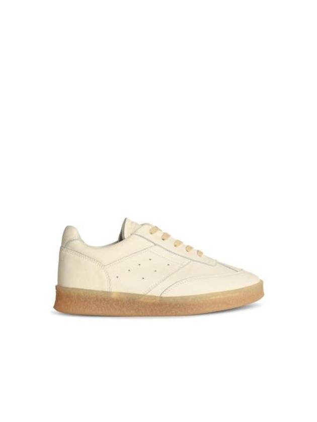 Calfskin Low Top Sneakers White - MAISON MARGIELA - BALAAN 2