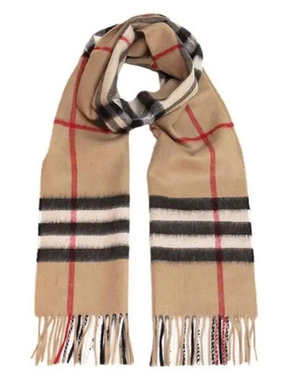 Vintage Check Cashmere Muffler Beige - BURBERRY - BALAAN 2