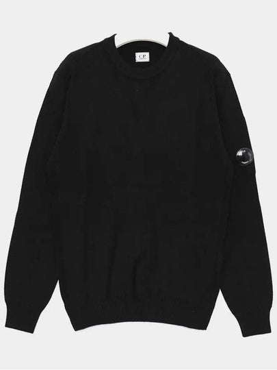 Lens Detail Knit Top Black - CP COMPANY - BALAAN 2