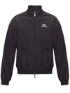 High Neck Two Way Track Jacket Black - BALENCIAGA - BALAAN 1