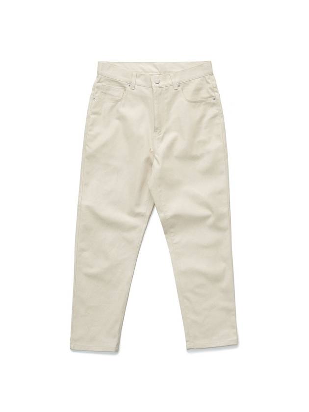 GLOW COATING COTTON PANTS IVORY - CITYSTREET - BALAAN 2