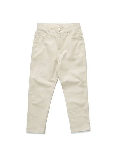 Glow Coating Cotton Pants Ivory - CITYSTREET - BALAAN 1