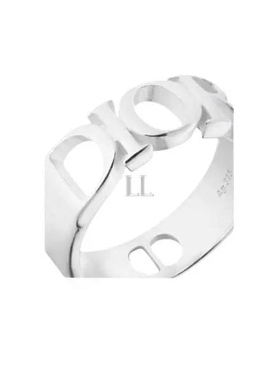 Letters Ring Silver - DIOR - BALAAN 2