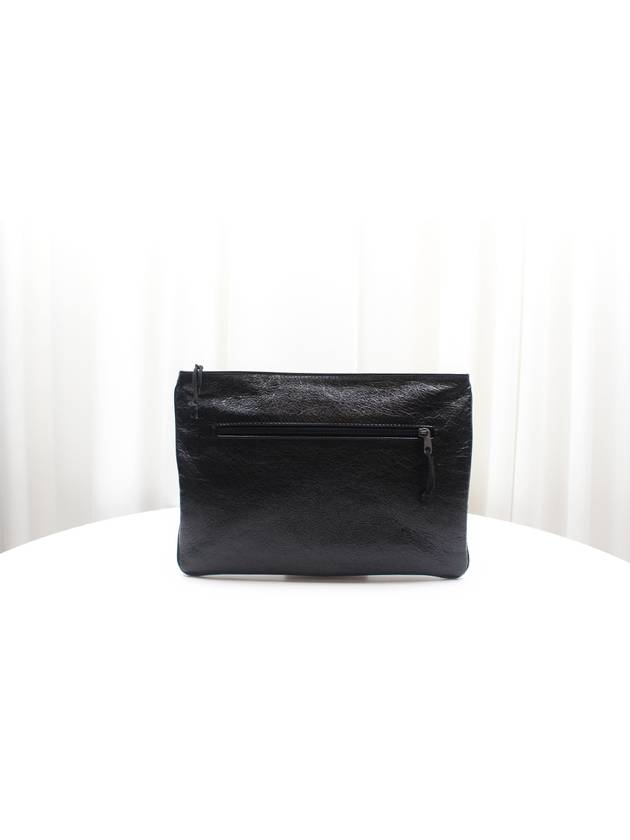 Explore Black Leather Clutch 535334 - BALENCIAGA - BALAAN 4