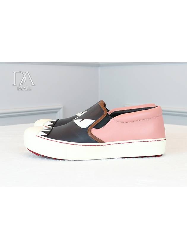 Women s Monster Slip On Sneakers 8E5110 Condition - FENDI - BALAAN 3