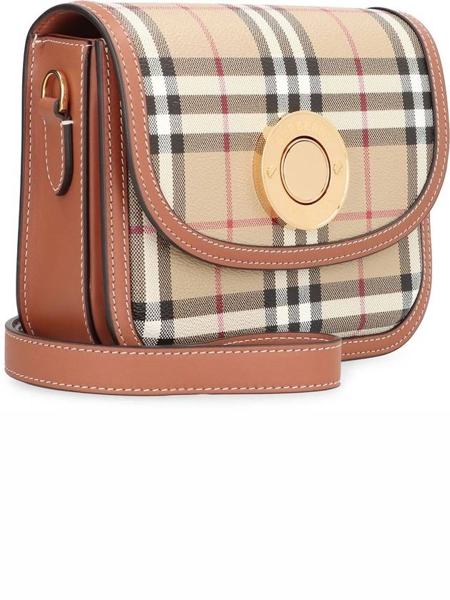 Elizabeth Check Pattern Small Cross Bag Beige - BURBERRY - BALAAN 4