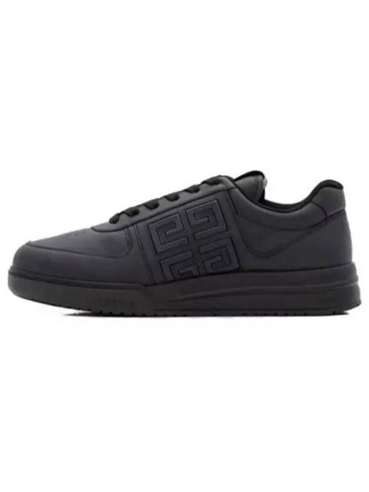 G4 Logo Calfskin Low Top Sneakers Black - GIVENCHY - BALAAN 2