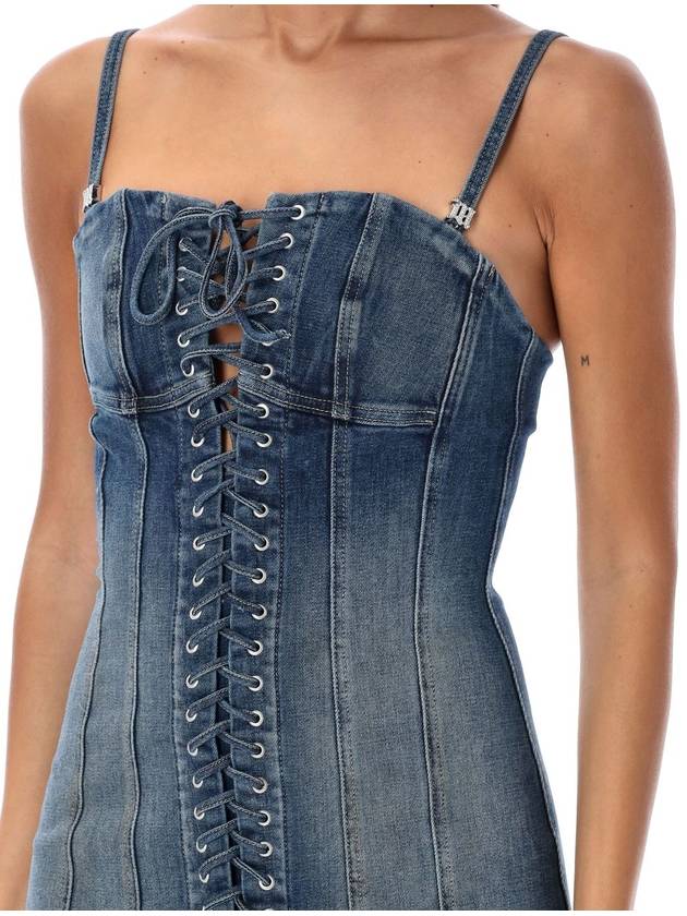 Lara laced denim mini dress - MISBHV - BALAAN 3