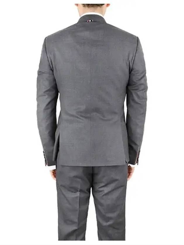 Men's Wool High Armhole Fit 3 Suit Medium Grey - THOM BROWNE - BALAAN 4