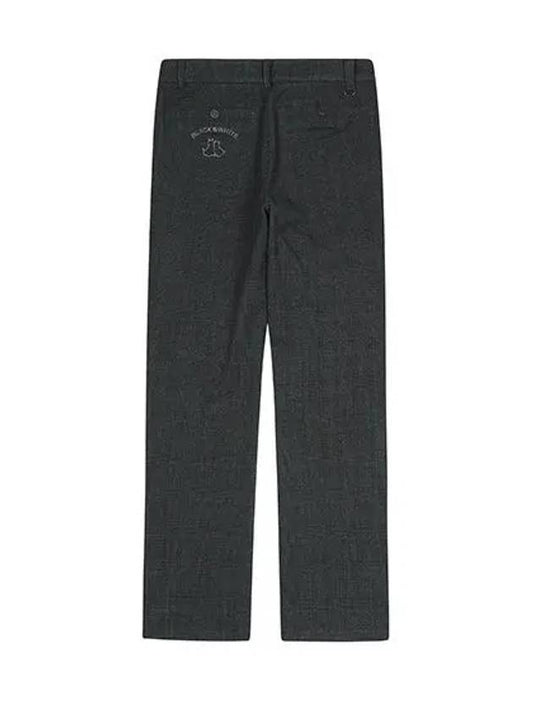 Women s Glen Check Bootcut 10cm Pants 5044LXWP GREY - BLACK&WHITE - BALAAN 2