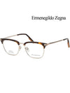 Zegna glasses frame EZ5191D 052 Asian fit lower gold frame gold - ERMENEGILDO ZEGNA - BALAAN 4