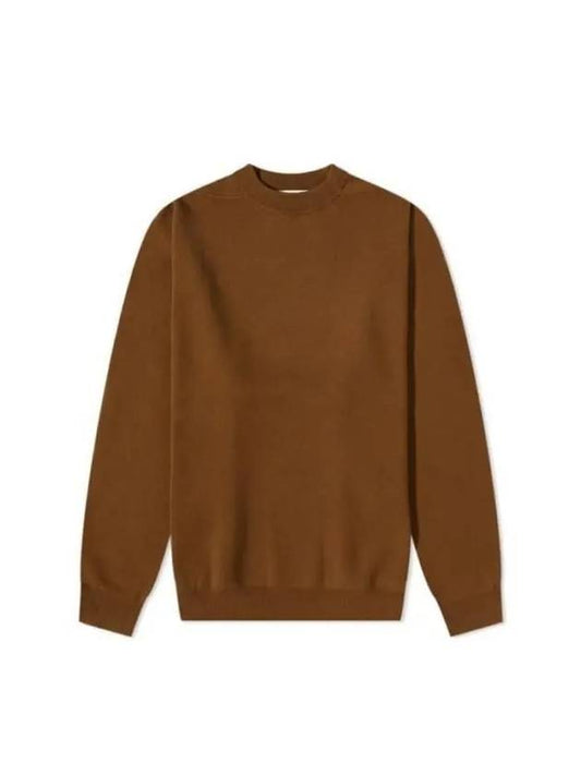 HEMYL Wool Cotton Knit SNM 950 PEAT - STUDIO NICHOLSON - BALAAN 1