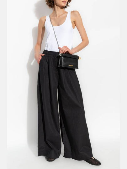 Posse Pleated Pants, Women's, Black - POSSE - BALAAN 2