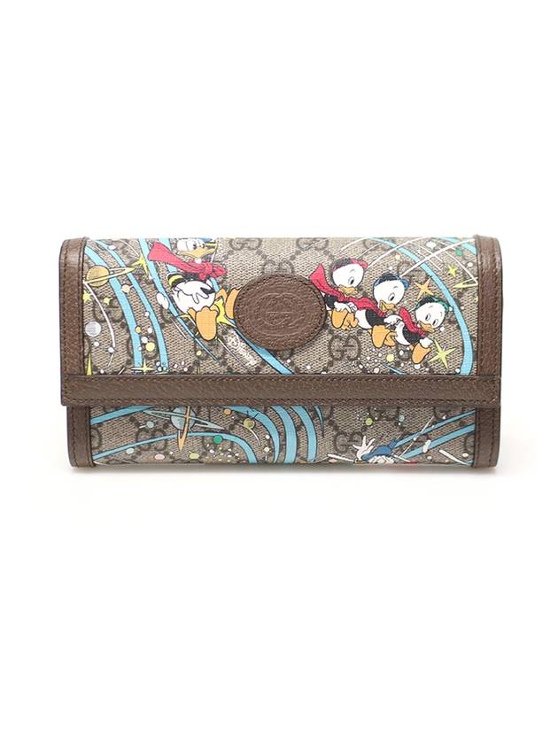 Women s Gucci 648122 Disney x Donald Duck Continental Long Wallet gt Gangbuk used luxury goods - GUCCI - BALAAN 2