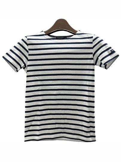 Kids LEVANT MOD Short Sleeve T Shirt 10 12 14 White Marine 2068 NEIGE - SAINT JAMES - BALAAN 2