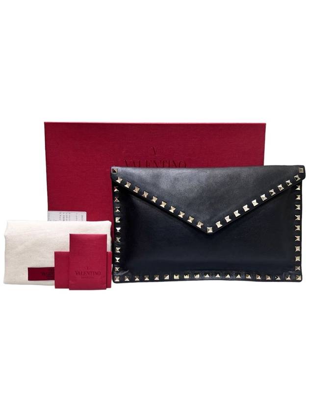 Women s SW0P0P56 BOL Rockstud Envelope Clutch Bag - VALENTINO - BALAAN 12