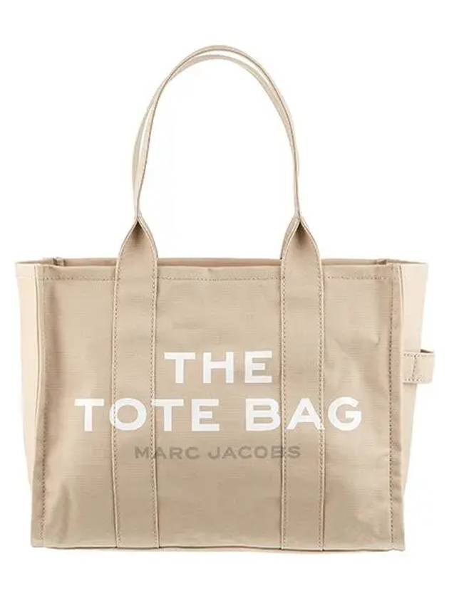 Signature Logo Tote Bag Beige - MARC JACOBS - BALAAN 3