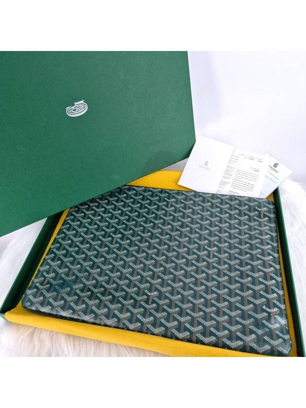 Sena Clutch Bag GM Special Green - GOYARD - BALAAN 2