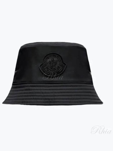 Crystal Logo Bucket Hat 3B00080 0U282 999 - MONCLER - BALAAN 1