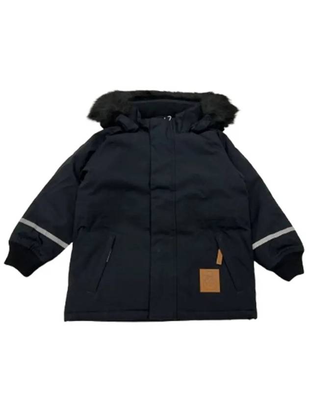 Kids Patch Logo Parka Jacket 19710113 99 - MINI RODINI - BALAAN 6