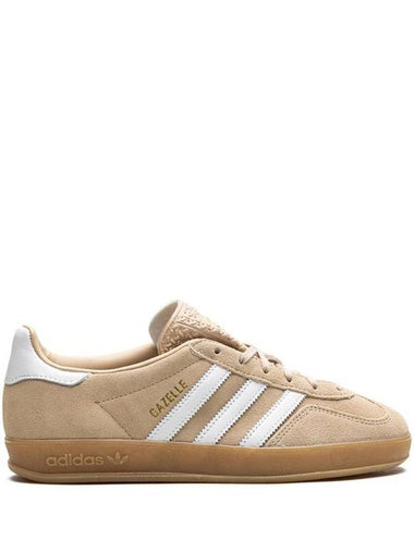 Gazelle Indoor Suede Low Top Sneakers Magic Beige - ADIDAS - BALAAN 1