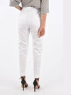 MAN CIGARETTE FIT CUFFED HEM TROUSERS - DSQUARED2 - BALAAN 3