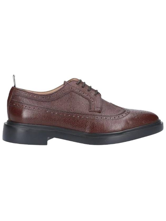 Classic Long Wing Leather Brogue Brown - THOM BROWNE - BALAAN 1