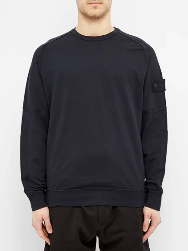 Stone Island 637F3 Ghost Piece Sweatshirt Navy 637F3 Ghost Piece Sweatshirt Navy 7215637F3-V0020 - STONE ISLAND - BALAAN 3