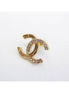 CC Logo Stud Earrings Gold - CHANEL - BALAAN 9