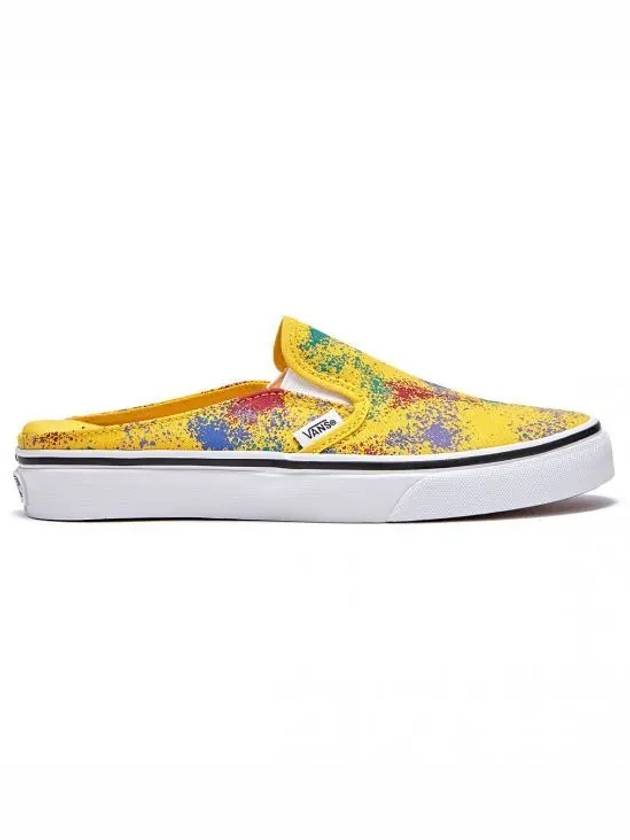 Classic Overspray Slip-On Mule Yellow - VANS - BALAAN 1