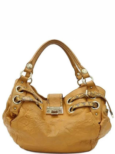 camel shoulder bag - JIMMY CHOO - BALAAN 1