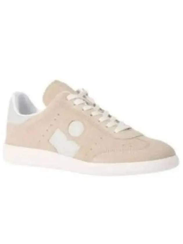 Bryce Suede Low Top Sneakers Beige - ISABEL MARANT - BALAAN 2