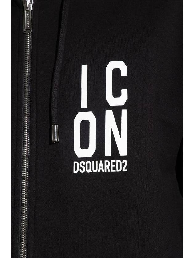 logo print hooded zip-up S79HG0012S25516 - DSQUARED2 - BALAAN 3