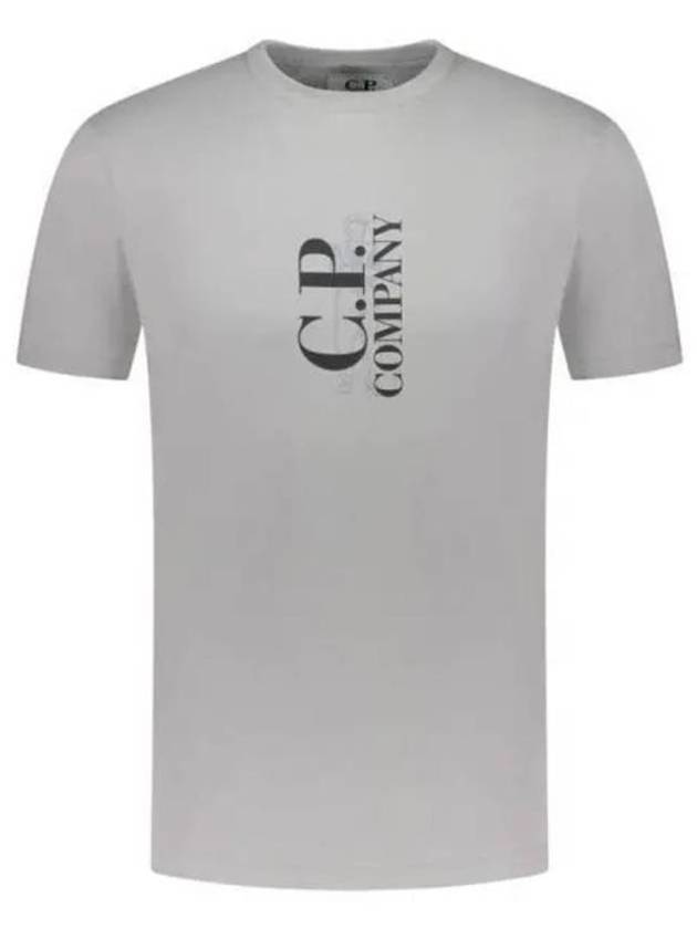 30/1 Jersey British Sailor Short Sleeve T-Shirt Grey - CP COMPANY - BALAAN 2