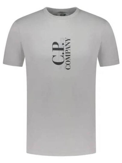 30/1 Jersey British Sailor Short Sleeve T-Shirt Grey - CP COMPANY - BALAAN 2