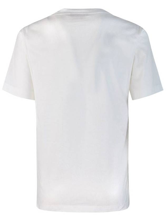 Crayon Logo Short Sleeve T-Shirt White - MARNI - BALAAN 5