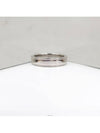 Lux You Diamond 1P Double Milgrain Band Ring Platinum 4mm Domestic No 7 - TIFFANY & CO. - BALAAN 3