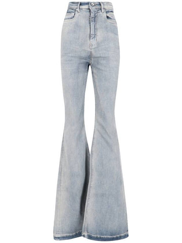 RICK OWENS DRKSHDW Jeans Blue - RICK OWENS - BALAAN 1