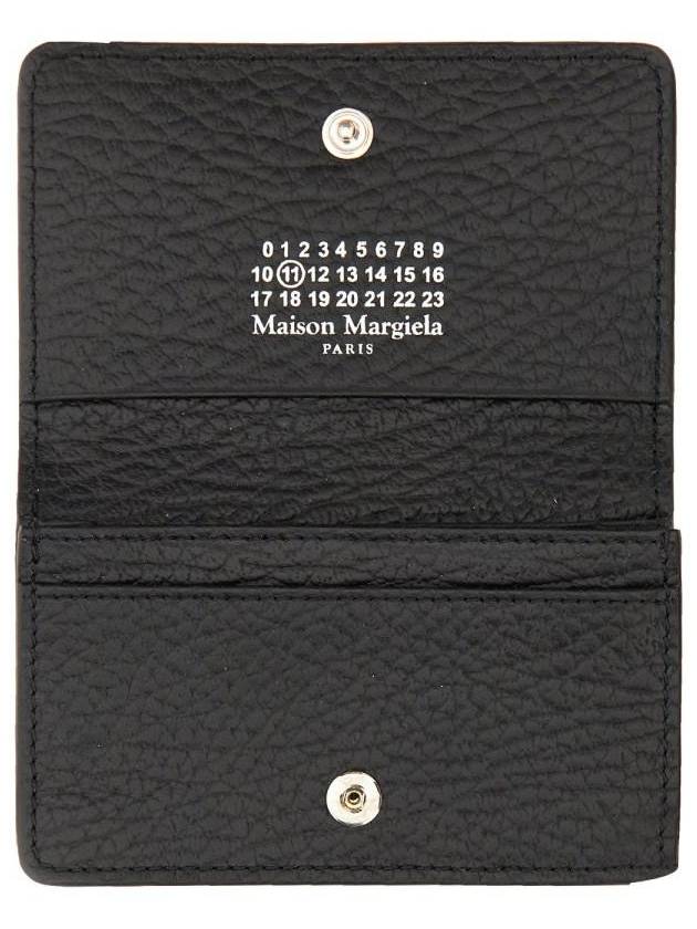 Stitch Card Wallet Black - MAISON MARGIELA - BALAAN 3